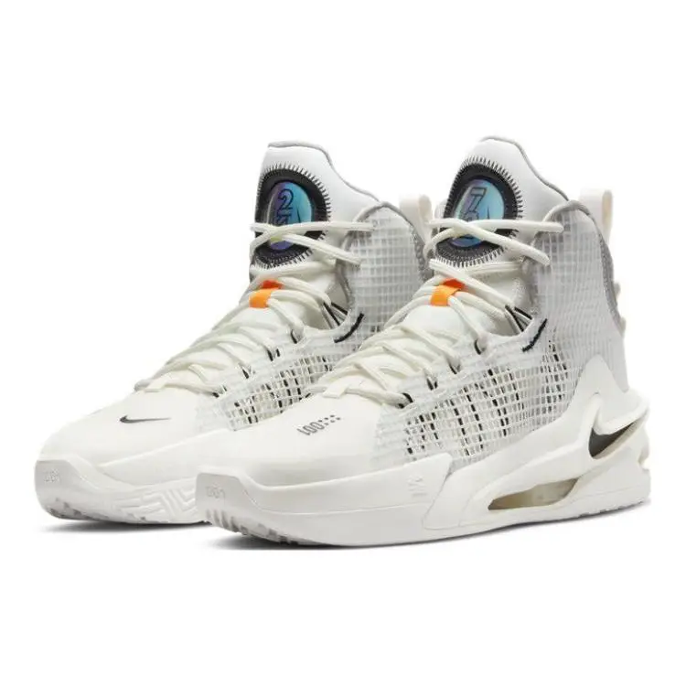 Sneakers Unisex Nike Air Zoom GT Jump EP Summit White Sail Nere DC9039-101 40 miniatura 4