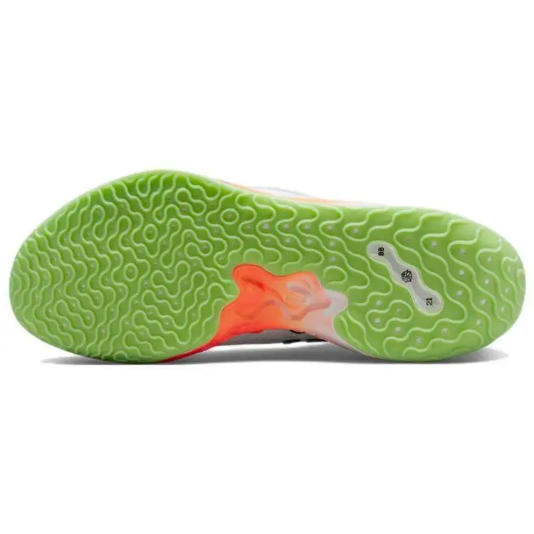 Sneakers Unisex Nike Air Zoom GT Run EP Bianco Multi Neon Nero Green-Strike DX4110-101 46 miniatura 2