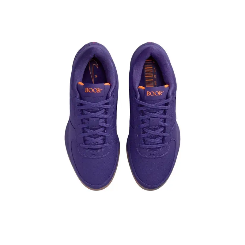 Sneakers Unisex Nike Book 1 EP Sunset Viola Court-Purple Arancione Totale HJ5355-500 46 miniatura 5