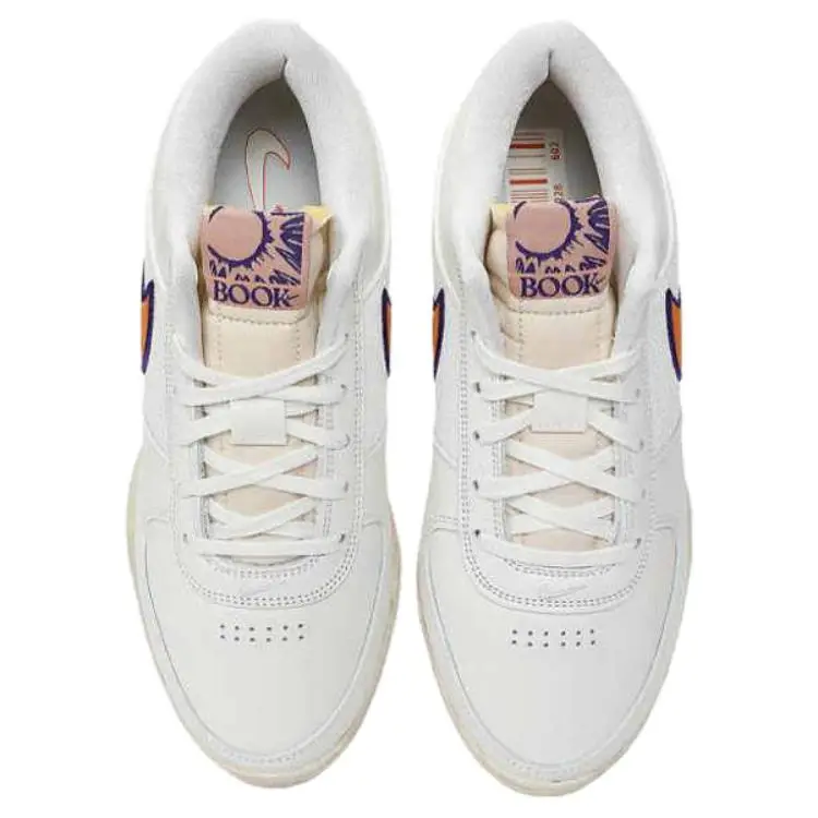 Nike Sneakers Unisex Book 1 EP Valley Crema Vela Argilla e Arancio miniatura 4