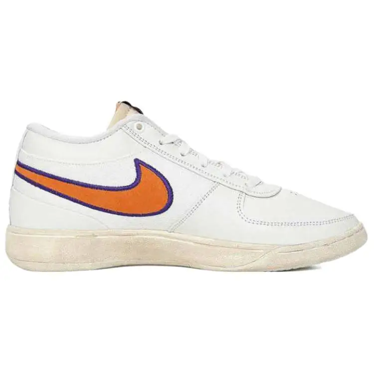 Sneakers Unisex Nike Book 1 EP Valley Crema Vela Argilla-Arancio FJ4250-106 44 miniatura 5