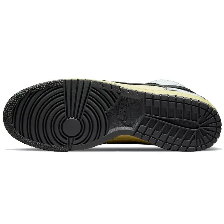 Sneakers Unisex Nike Dunk High 1985 Lavaggio Acido Nero Giallo Limone Saturno DD9404-700 38 miniatura 2