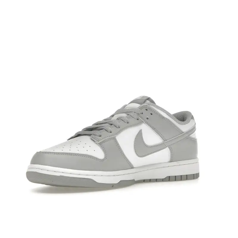 Sneakers Unisex Nike Dunk Low Grigio Fumo Chiaro Bianco HF5441-105 49 5 miniatura 4