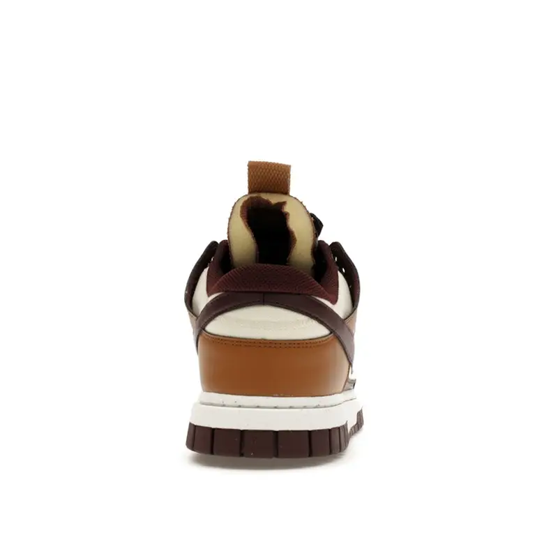 Sneakers Unisex Nike Dunk Low Jumbo Light British Tan Burgundy Crush Marroni FQ8248-200 40 5 miniatura 5