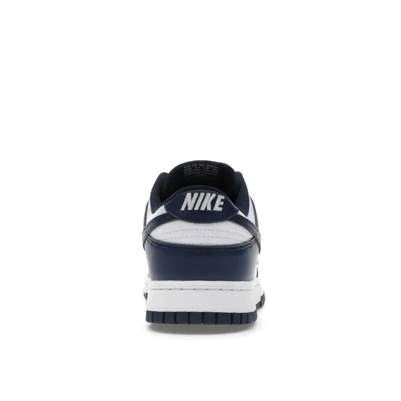 Sneakers Unisex Nike Dunk Low Midnight Navy 2025 Blu Bianco HF5441-107 45 5 miniatura 3