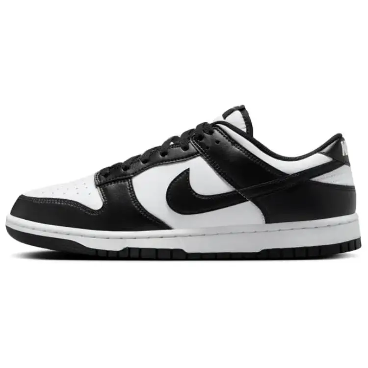 Sneakers Unisex Nike Dunk Low Nere Bianche 2025 HF5441-100