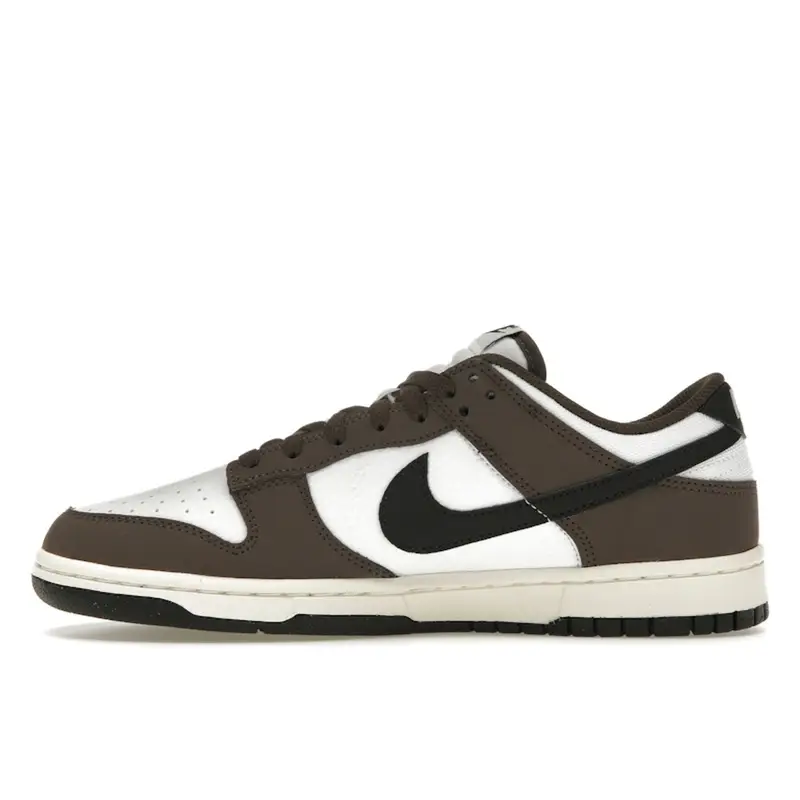 Sneakers Unisex Nike Dunk Low Next Nature Marrone Barocco Nero Bianco Vela HF4292-200 35 5 miniatura 4