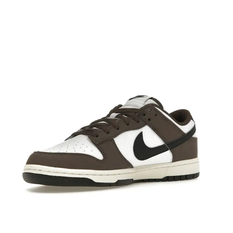 Sneakers Unisex Nike Dunk Low Next Nature Marrone Barocco Nero Bianco Vela HF4292-200 43 miniatura 2