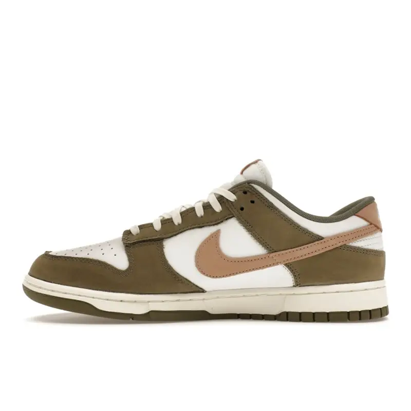 Sneakers Unisex Nike Dunk Low Premium Medium Olive Hemp Verde Summit-White Sail FQ8250-200 41 miniatura 3