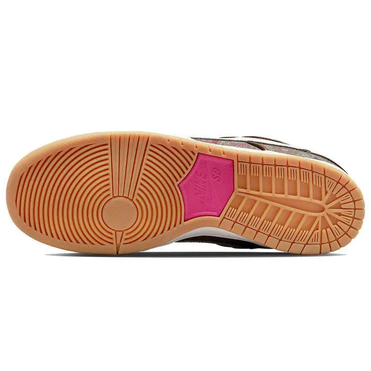 Sneakers Unisex Nike Dunk Low Pro Premium SB Paisley Marroni DH7534-200 42 miniatura 2