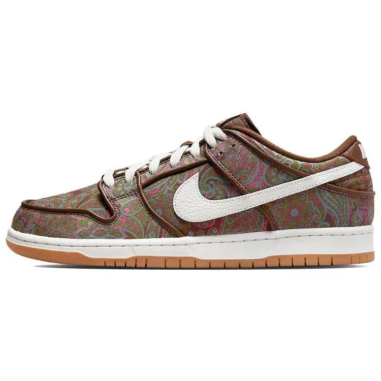 Sneakers Unisex Nike Dunk Low Pro Premium SB Paisley Marroni DH7534-200 42