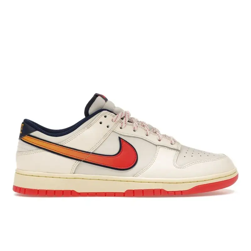 Sneakers Unisex Nike Dunk Low Retro Pack Crema Avorio Pallido Rosso Chiaro HV5749-110 36 5
