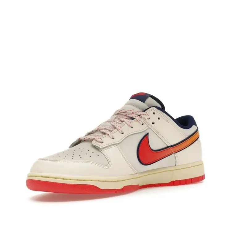 Sneakers Unisex Nike Dunk Low Retro Pack Crema Avorio Pallido Rosso Chiaro HV5749-110 40 miniatura 5