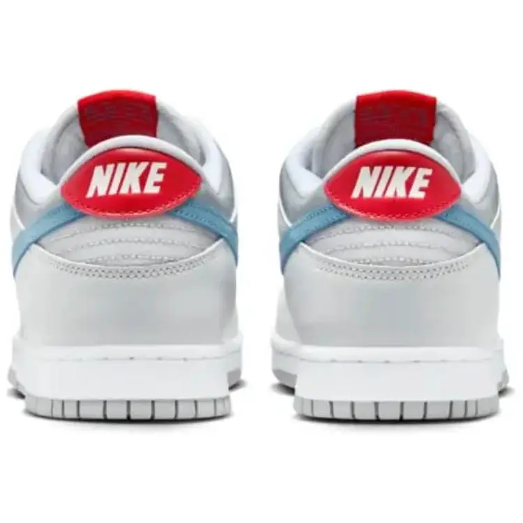 Sneakers Unisex Nike Dunk Low Silver Surfer 2024 Argento Metallizzato Grigio Neutro Argento Piatto HF0391-001 44 5 miniatura 5