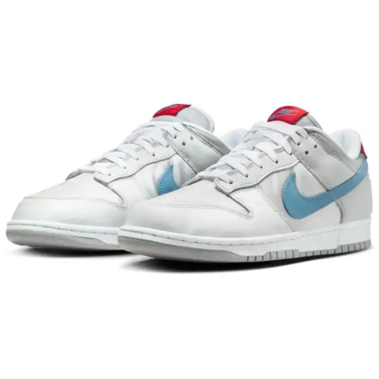 Sneakers Unisex Nike Dunk Low Silver Surfer 2024 Argento Metallizzato Grigio Neutro Argento Piatto HF0391-001 47 5 miniatura 3