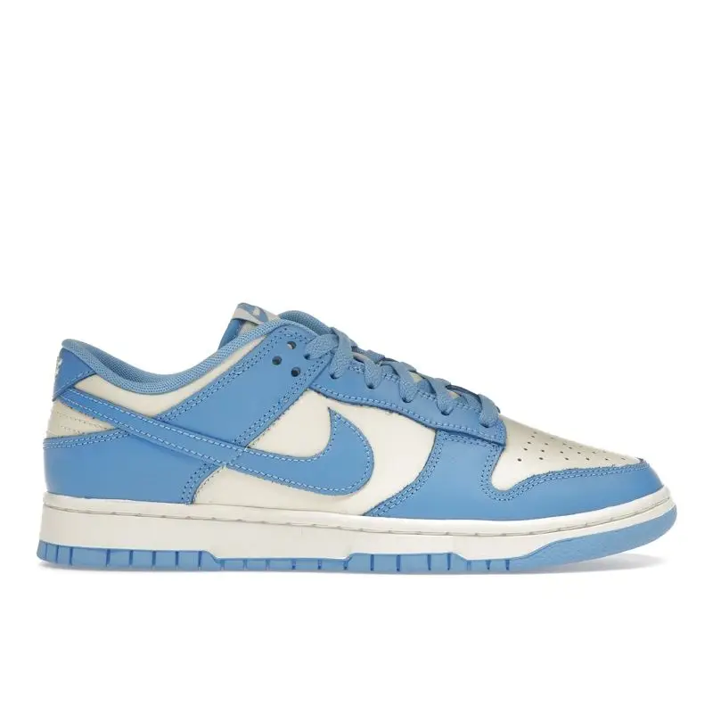Sneakers Unisex Nike Dunk Low University Blue Latte di Cocco Rosso Palestra Vela Bianco DV0833-113 39