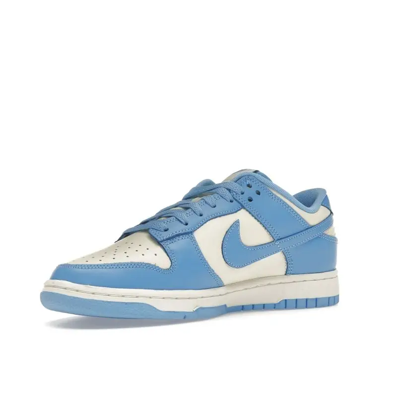 Sneakers Unisex Nike Dunk Low University Blue Latte di Cocco Rosso Palestra Vela Bianco DV0833-113 43 miniatura 5