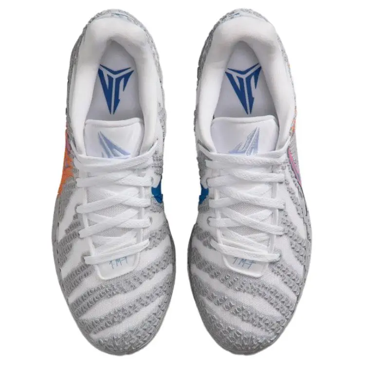 Sneakers Unisex Nike Ja 3 EP Light Show Grigio Bianco Dusty-Cactus HF2794-100 43 miniatura 5