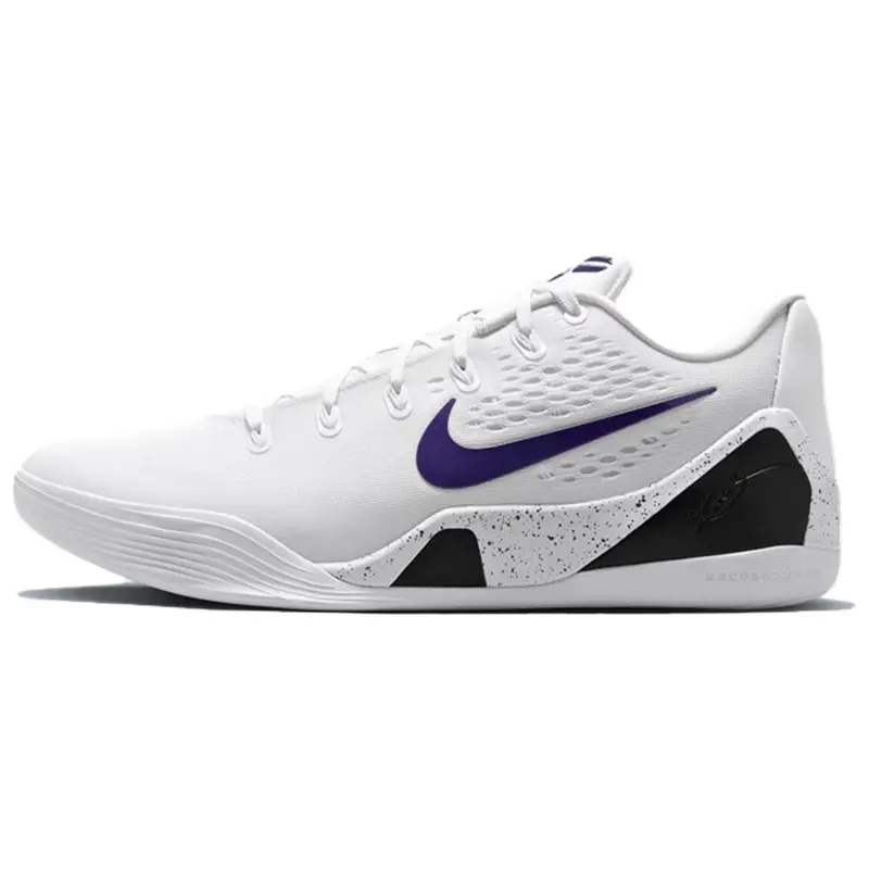 Sneakers Unisex Nike Kobe 9 EM Protro TB Lakers Home Bianco Viola Campo IH1401-100 48 5