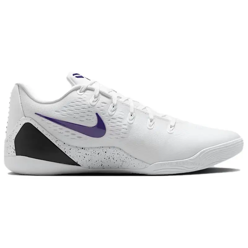 Sneakers Unisex Nike Kobe 9 EM Protro TB Lakers Home Bianco Viola Campo IH1401-100 48 miniatura 3