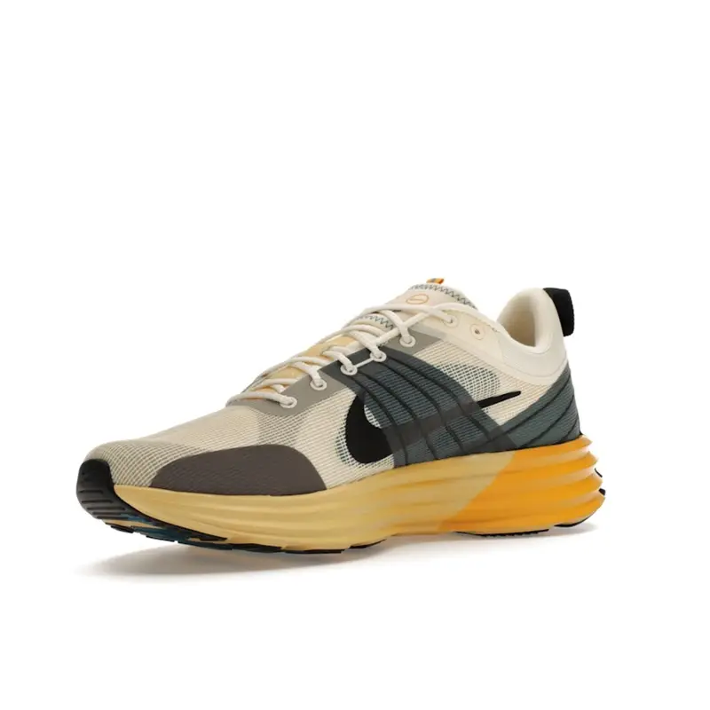 Sneakers Unisex Nike Lunar Roam Alabaster Panna Nero Goccia di Limone DV2440-700 46 miniatura 4