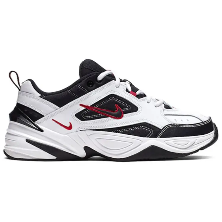 Sneakers Unisex Nike M2K Tekno Bianco Nero AV4789-104 39 miniatura 4