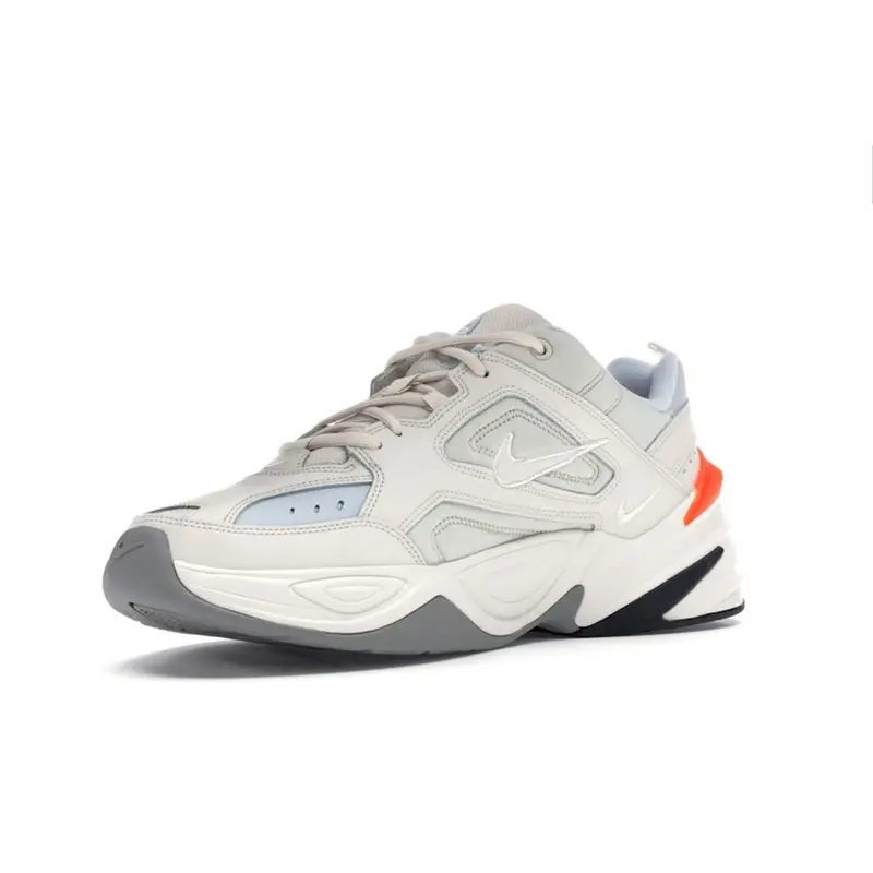 Sneakers Unisex Nike M2K Tekno Phantom Crema Argento Opaco Ipercrimson Grigio Petrolio AV4789-001 42 miniatura 4