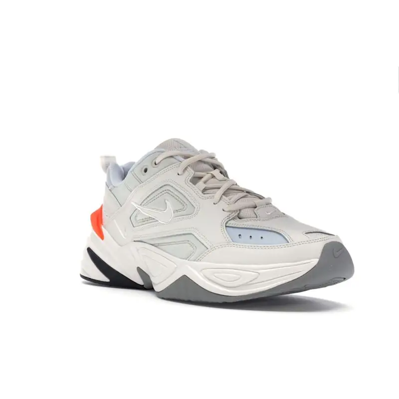 Sneakers Unisex Nike M2K Tekno Phantom Crema Argento Opaco Ipercrimson Grigio Petrolio AV4789-001 42 miniatura 5