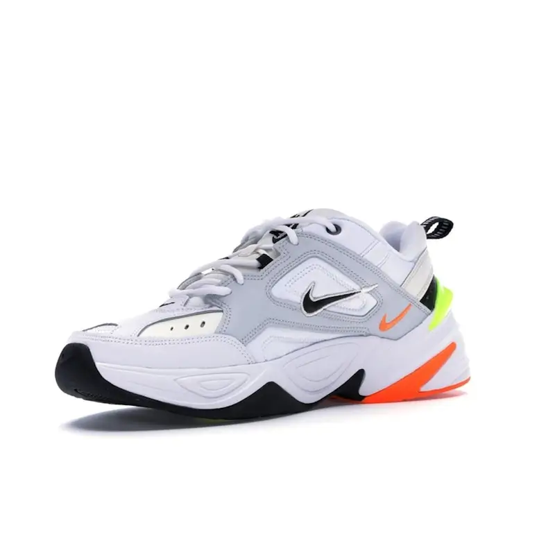 Sneakers Unisex Nike M2K Tekno Platino Puro Bianco Nero-Vela-Bianco AV4789-004 40 5 miniatura 3