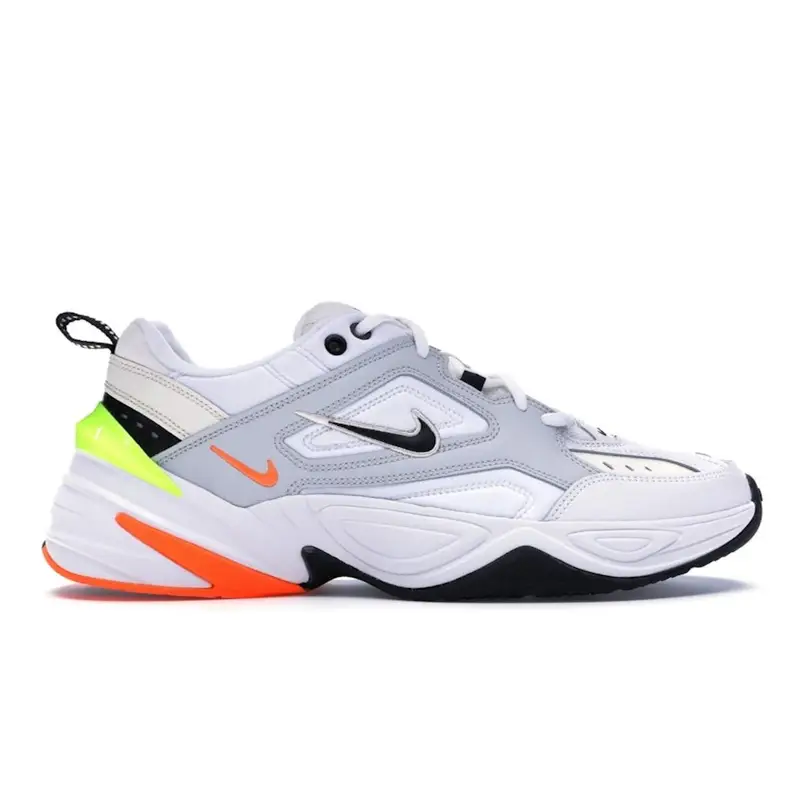 Sneakers Unisex Nike M2K Tekno Platino Puro Bianco Nero-Vela-Bianco AV4789-004 46