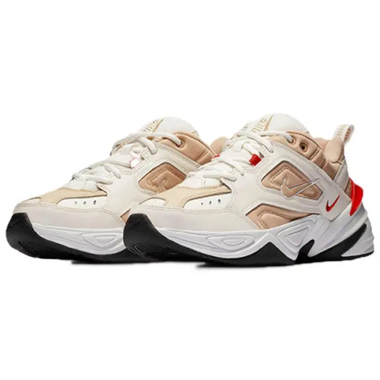 Sneakers Unisex Nike M2K Tekno Sail Red Crema Rosso Habanero-Ocra Deserto-Bianco AV4789-102 46 miniatura 4
