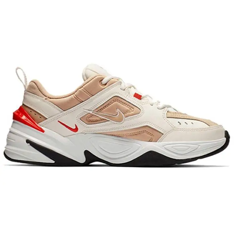 Nike Sneakers Unisex M2K Tekno Crema e Rosso miniatura 2