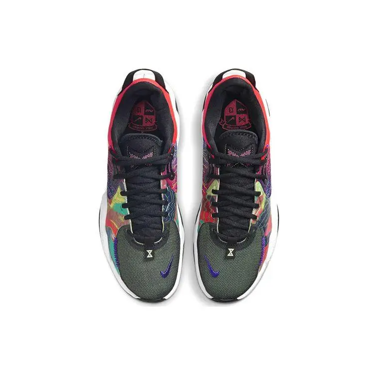 Sneakers Unisex Nike PG 5 EP Multicolor Crimson Brillante Viola Intenso Volt Appena CW3146-600 42 miniatura 3