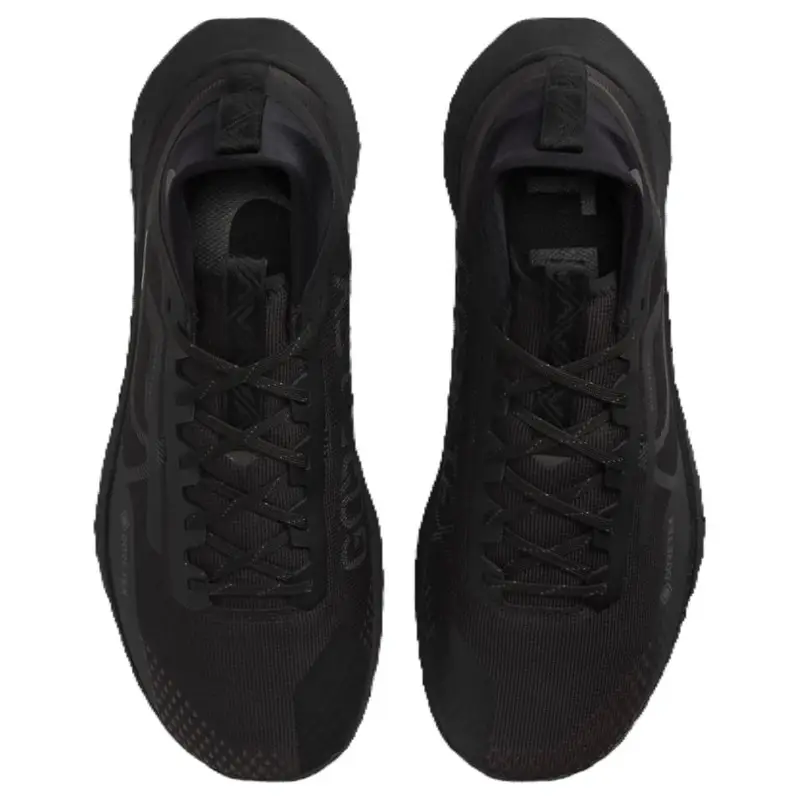 Sneakers Unisex Nike React Pegasus Trail 4 GORE-TEX Nero Antracite Marrone Velluto HM9728-002 39 miniatura 5