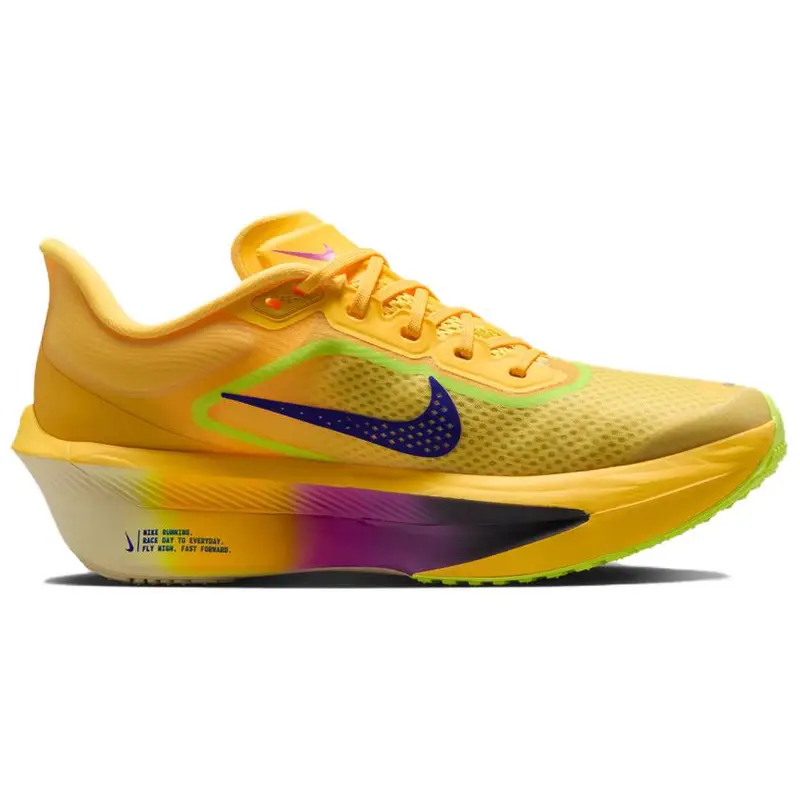 Sneakers Unisex Nike Zoom Fly 6 Citron Pulse Giallo Laser-Arancio Volt-Ice FN8455800 42 miniatura 5