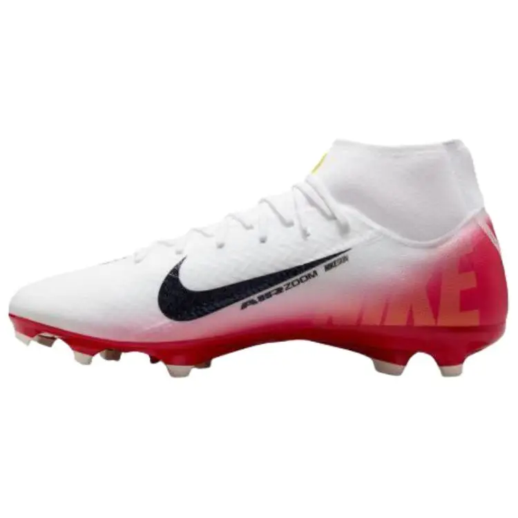 Sneakers Unisex Nike Zoom Mercurial Superfly 10 Academy LV8 MG Fear Nothing Pack Bianco Rosso Universitario Blu Scuro HJ7311-600 44 5