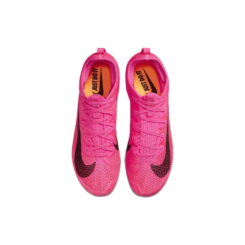 Sneakers Unisex Nike Zoom Superfly Elite 2 Iper Rosa Arancione Laser-Arancione Nero CD4382-600 44 5 miniatura 4