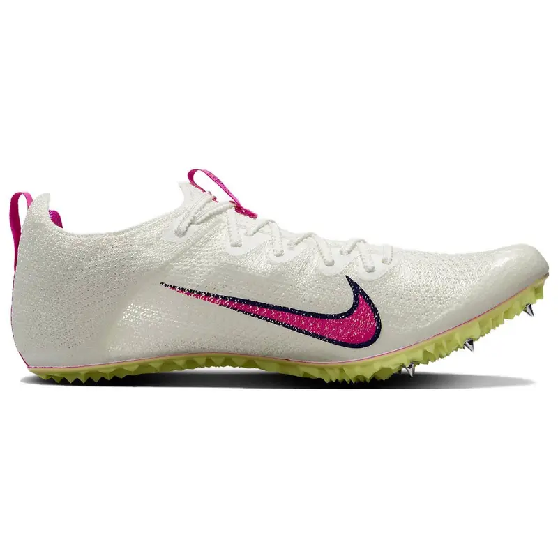 Sneakers Unisex Nike Zoom Superfly Elite 2 Vela Rosa Acceso Crema Limone Chiaro Twist Nero CD4382-101 44 miniatura 4