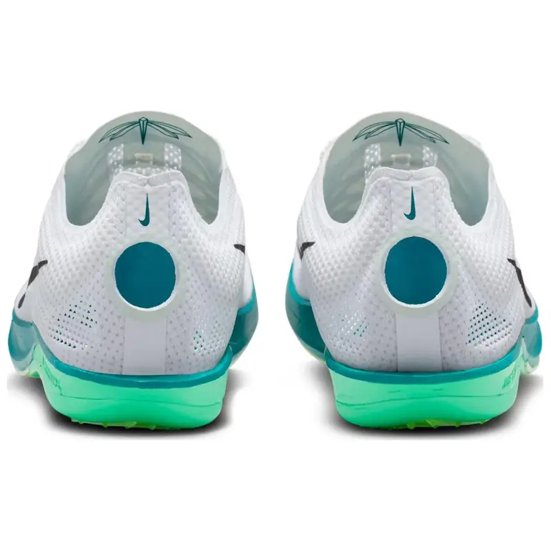 Sneakers Unisex Nike ZoomX Dragonfly 2 Bianco Alga Elettrica Abete Brillante Nero FD8413-102 45 miniatura 3