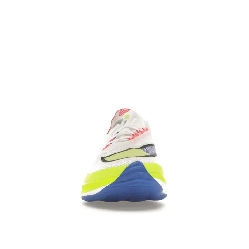Sneakers Unisex Nike ZoomX Streakfly Premium Bianco Blu Racer Volt Nero Giallo Fluorescente Rosso Brillante DX1626-100 45 miniatura 3