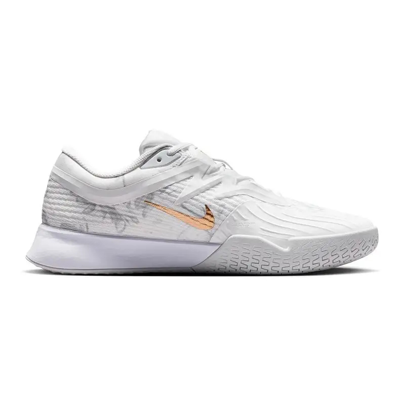 Sneakers Uomo NikeCourt Air Zoom Vapor Pro 3 Magnolia Bianco Platino Puro Oro Metallico HV1485-100 40 5 miniatura 4