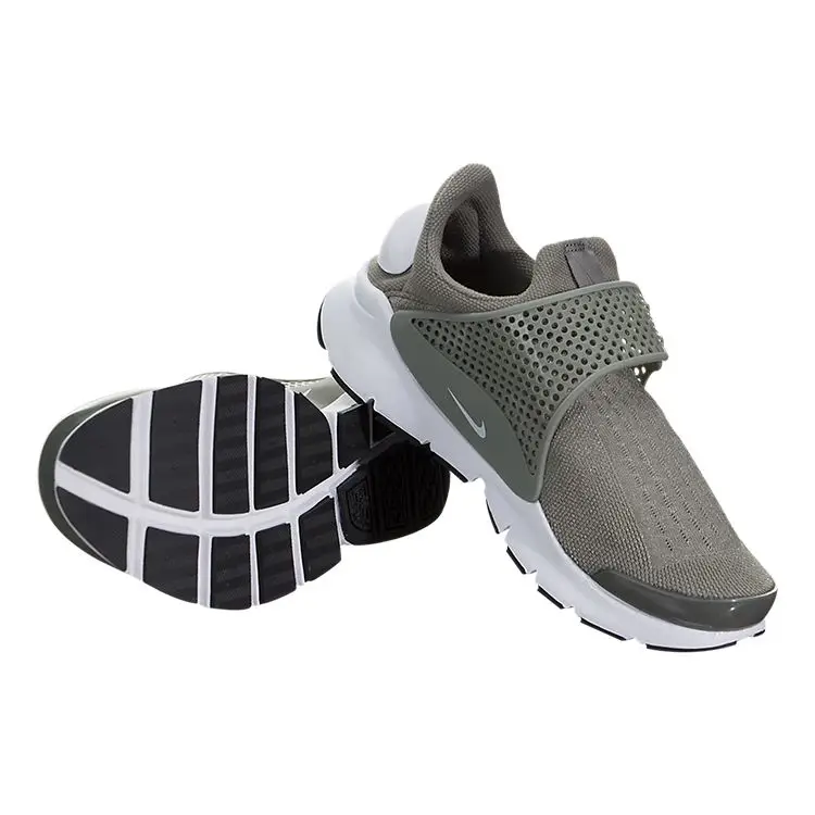 Sock Dart Comode Leggere Antiscivolo Ammortizzanti Resistenti Traspiranti Basse Casual Scarpe Sneaker Bambino Grigio 848475-005 38 miniatura 4
