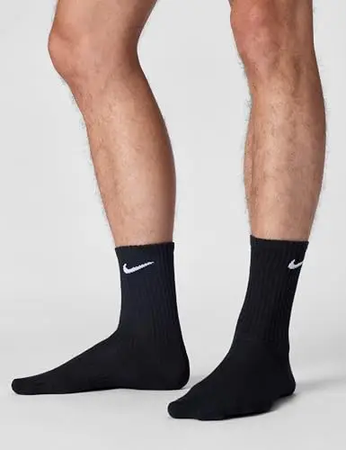 Nike Socks Everyday Ltwt, Calzini Uomo, Nero, M miniatura 2