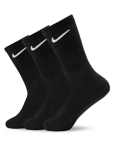 Nike Socks Everyday Ltwt, Calzini Uomo, Nero, XL