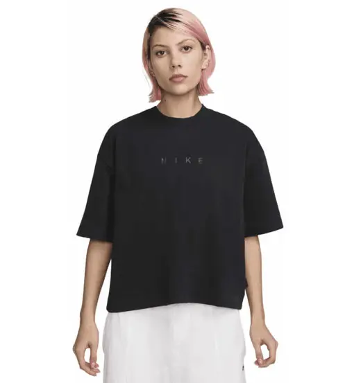 Nike T-shirt Donna Nero 4065172