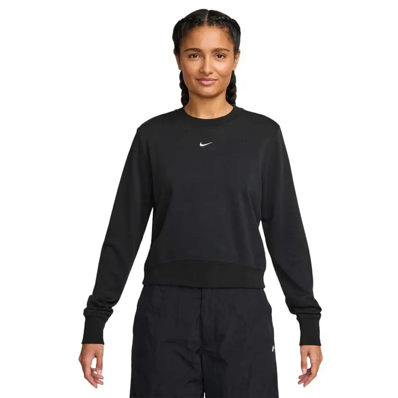 Sportswear Chill Terry Felpa Nero Donna M