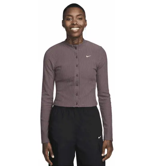 Sportswear Chill W - maglia maniche lunghe - donna Dark Violet