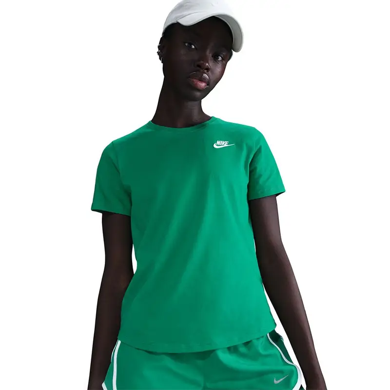 Sportswear Club Essentials T-Shirt Verde Donna M
