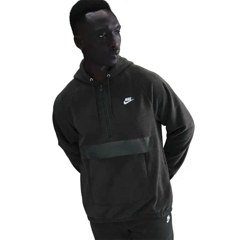 Sportswear Club Felpa Polar Nero Uomo S