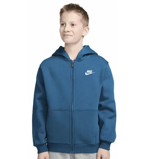 Sportswear Club Fleece Jr - felpa con cappuccio - bambino Green